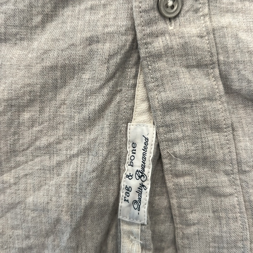 Rag & Bone Standard Issue Button Down Shirt Size … - image 2